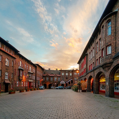 Zabytkowe osiedle Nikiszowiec w Katowicach